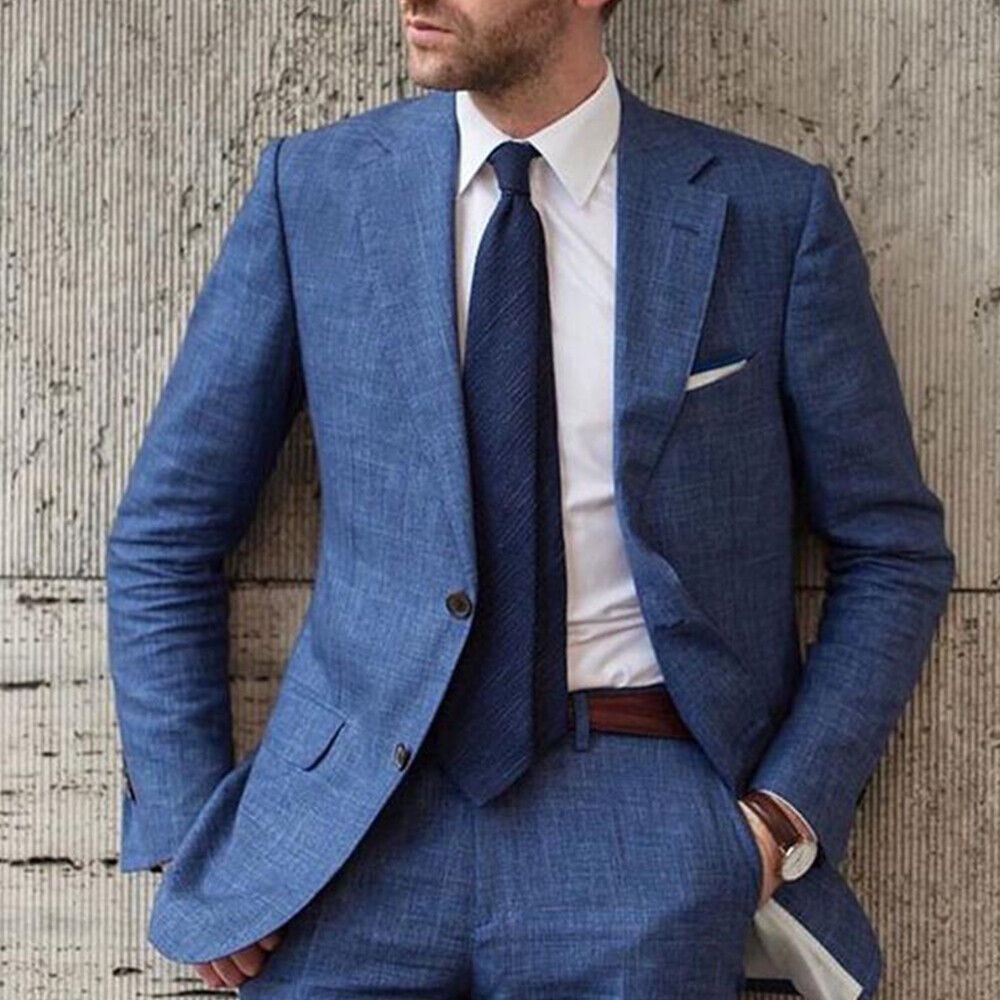 Tommy Hilfiger linen suit. 44L pants 38x34. Perfect for summer/spring wedding